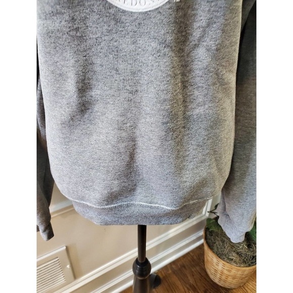 Russell Women's Solid Gray Polyester Long Sleeve Round Neck Pullover Sweater S - Picture 3 of 11
